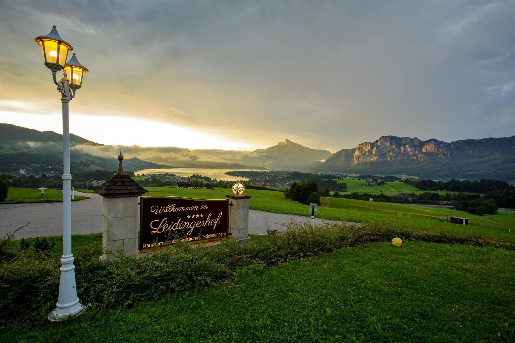 Panorama Hotel Gasthof Leidingerhof Mondsee Kültér fotó